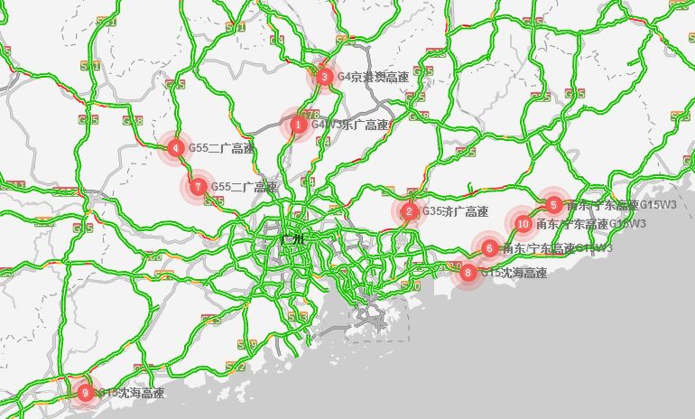 广东省境内堵车现象探析